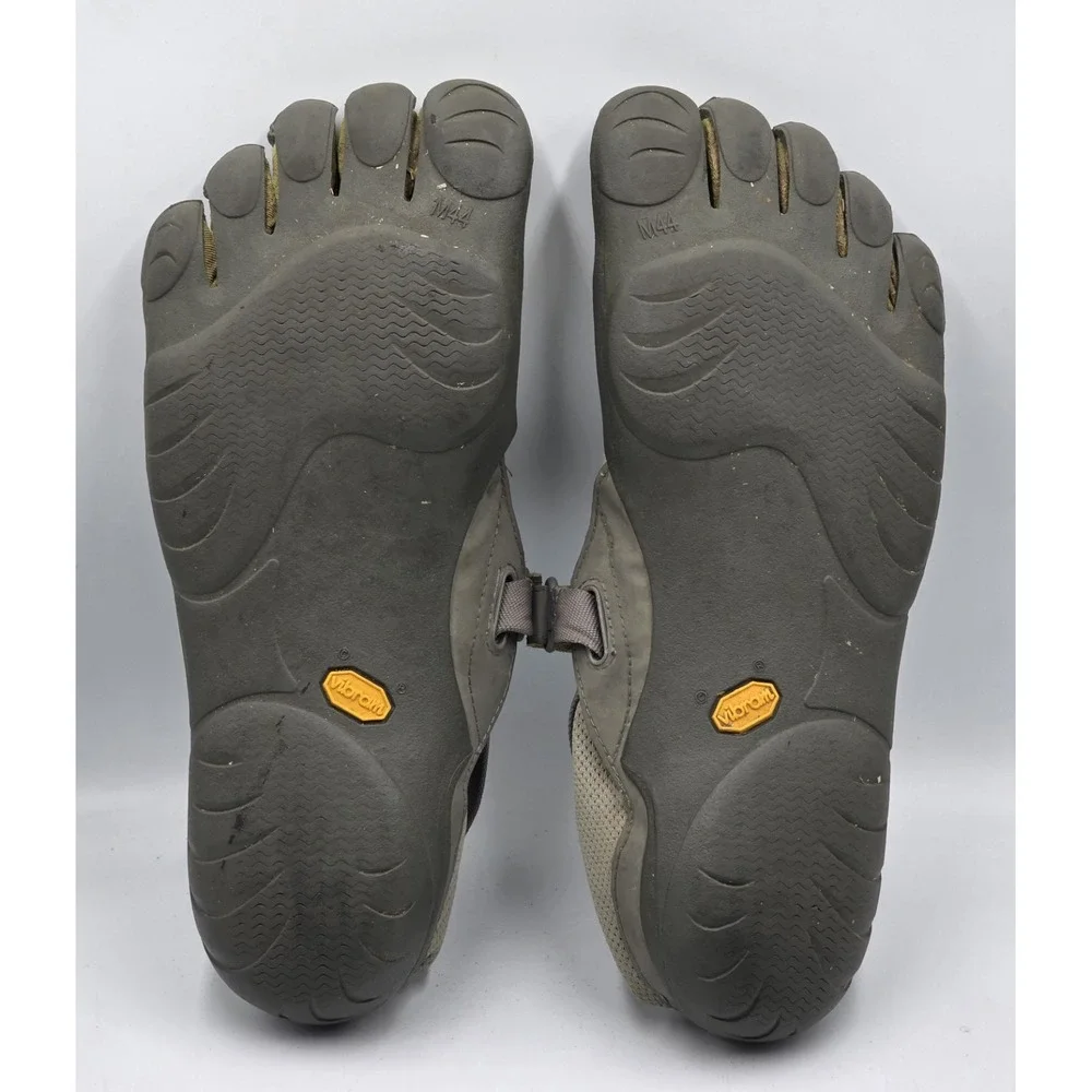 Vibram FiveFingers KSO Barefoot Shoes - Men's Size 44 (Grey/Lime)